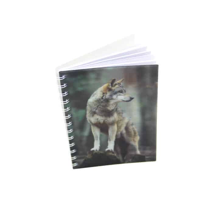 La Tanière, zoo, refuge, parc animalier, cadeau, carnet, notes, stylo, écriture, papeterie, faune sauvage, loup, rentrée des classes