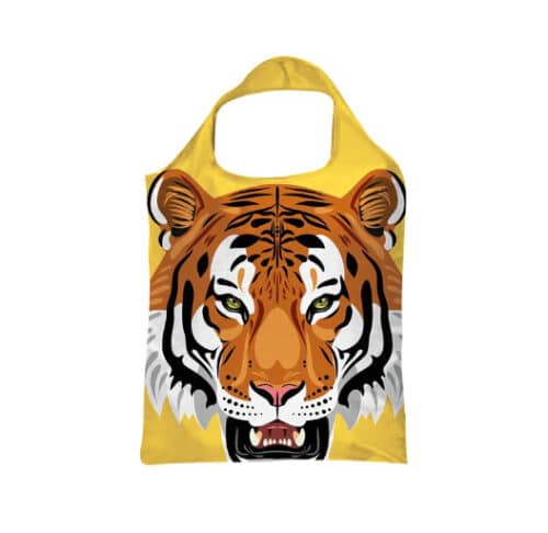 La Tanière, zoo, refuge, parc animalier, cadeau, tote bag, sac, réutilisable, shopping, sport, pique nique, tigre