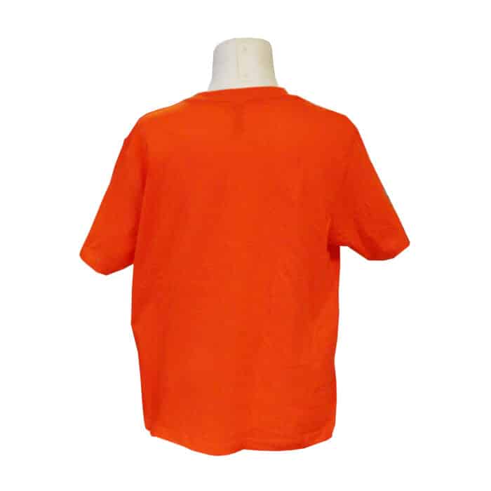 La Tanière, zoo, refuge, parc animalier, cadeau, textile, prêt à porter, vêtement, mode, enfant, t-shirt, tee shirt, orange